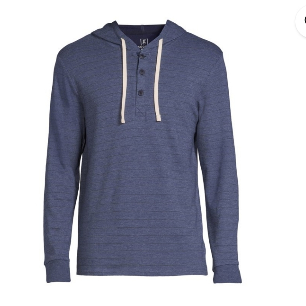 Henley hoodie
